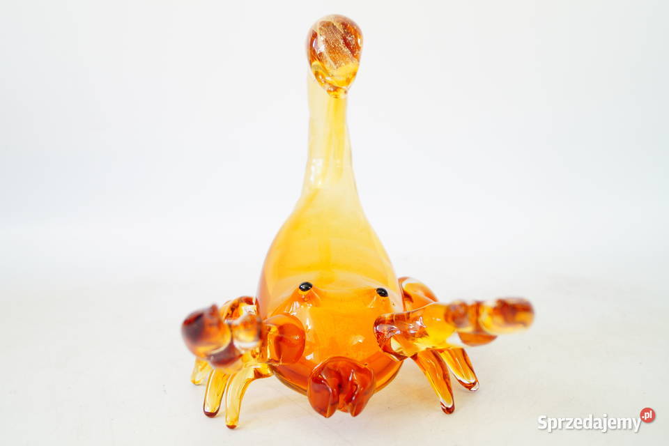 Figura szklana figura Murano style SKORPION Gizałki