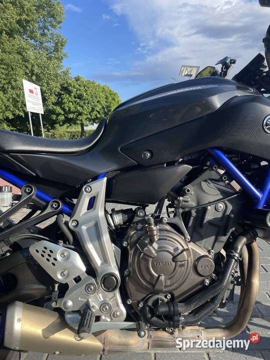 Yamaha MT 07 A2 Stasin