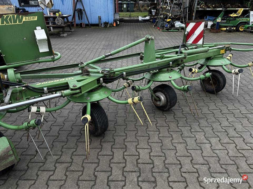 Przetrzasarka Krone KW 9028T Zgrabiarki i przetrząsacze dolnośląskie Brzeźnik