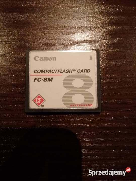 Karta pamięci Compact Flash Canon FC8M Opole Lubelskie