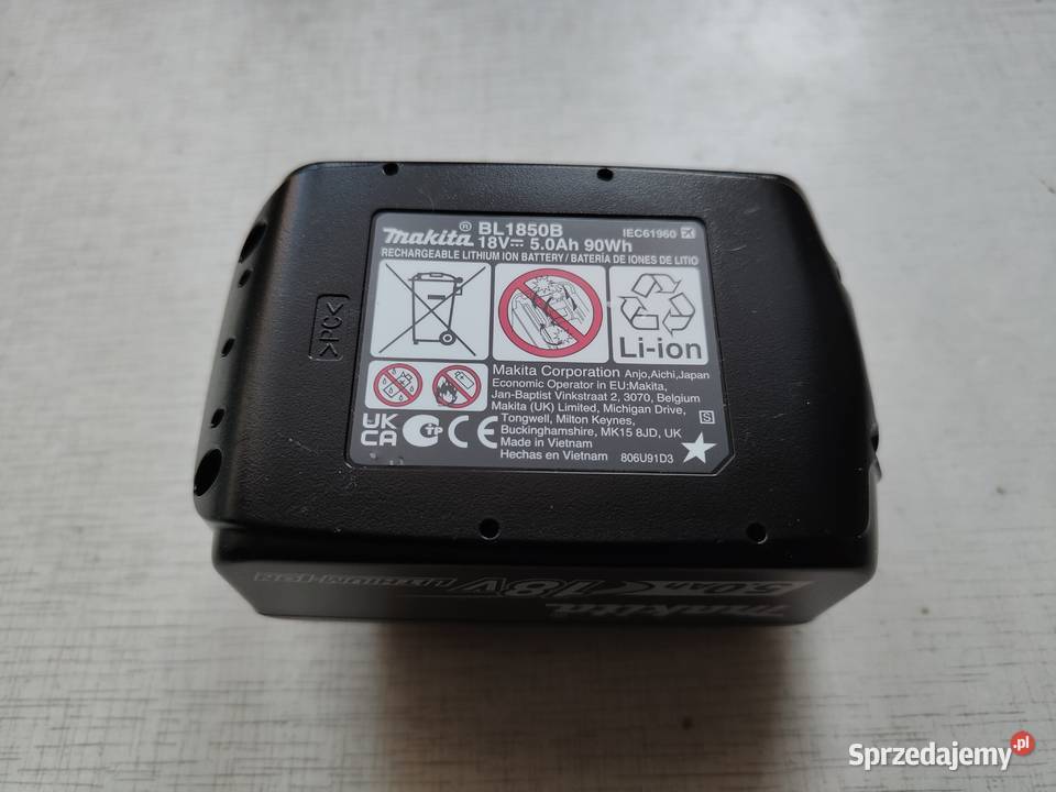 Bateria akumulator Makita BL1850B Akumulatory Katowice sprzedam