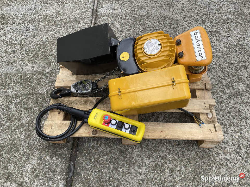 Wciągnik 05T BALKANCAR suwnica wciągarka demag Magazynowanie sprzedam