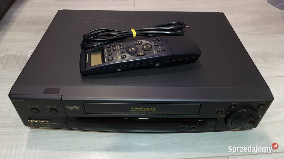 Panasonic NV-HD670 Hi-Fi Super Drive VHS Stan kolekcjonerski