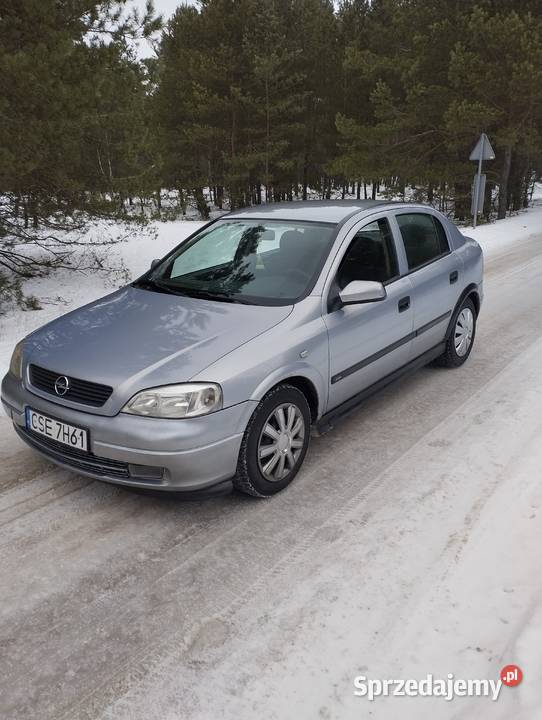 Opel Astra G 2000poj16 ośmio zaworowyBenzgaz Astra Motoryzacja Chojnice