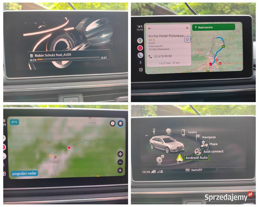 AUDI A4 B9 AVANT Virtual Webasto Radary Asystent Sokółka