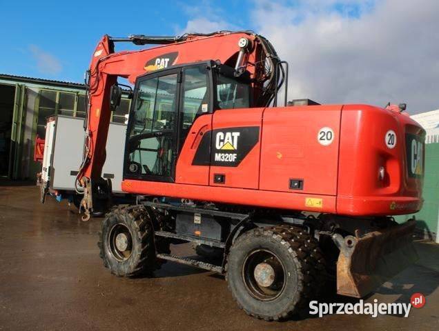 Koparka kolowa CAT caterpillar M 320F Bez Oplaty Warszawa