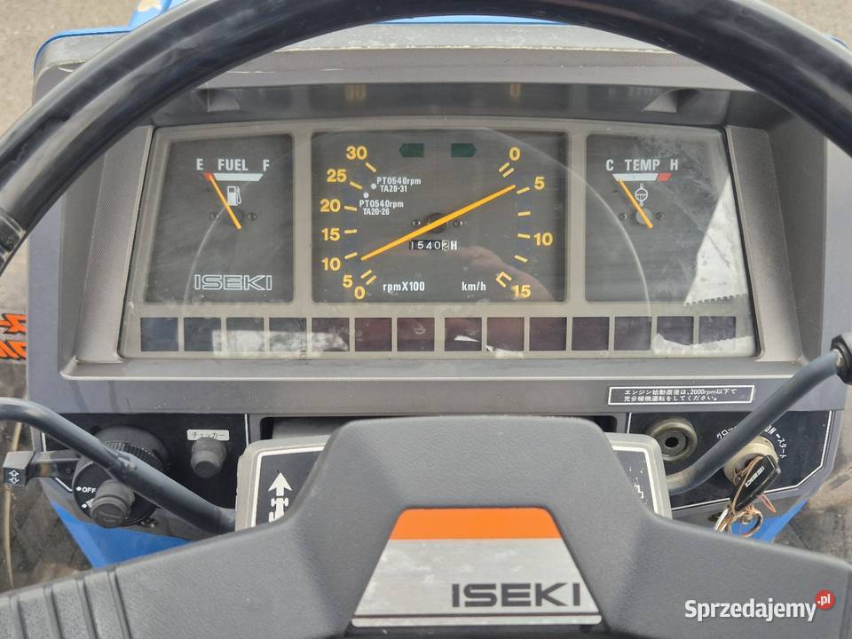 Traktorek ISEKI TU287F 28 44 Wspomaganie Małuszyn