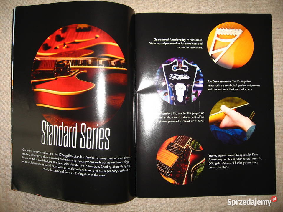 DAngelico 2016 katalog gitar Kępice