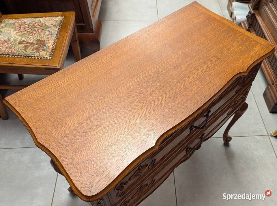 Dębowa komoda ludwikowskasklep Dąbrowa Górnicza