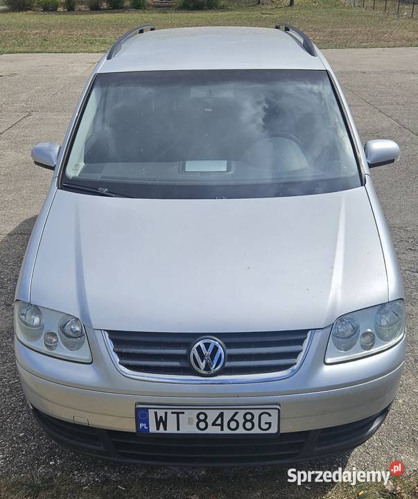 VW Touran 16 8V 102 2007r klimatyzacja elektryka manualna Majdan Ostrowski sprzedam