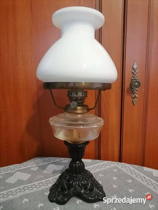 Lampa Secesyjna Naftowa Retro dolnośląskie Wałbrzych