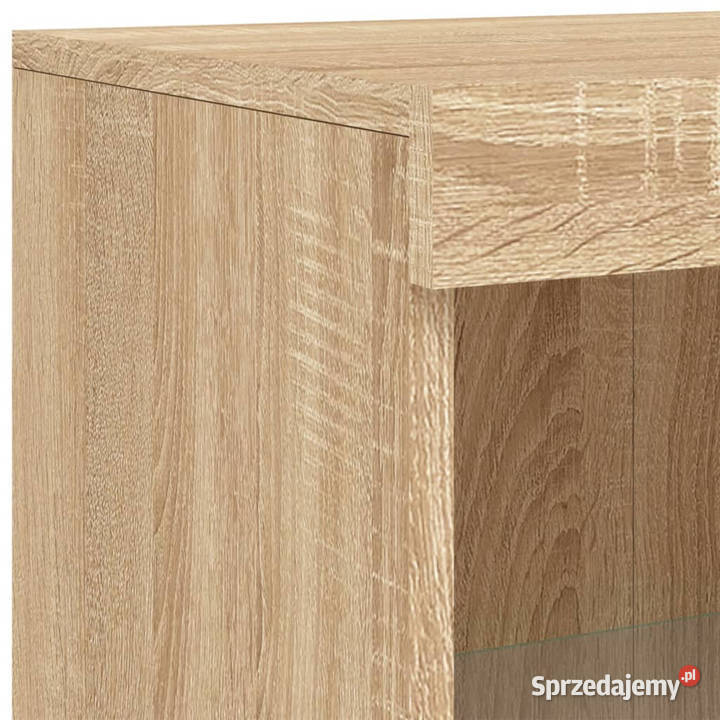 Szafka z oświetleniem LED dąb sonoma 162x37x100 Warszawa