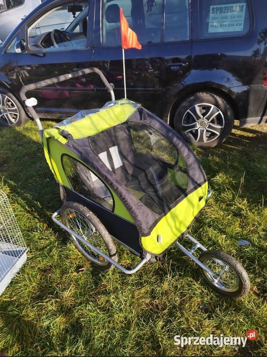 Przyczepka rowerowa podwójna Ciechocinek