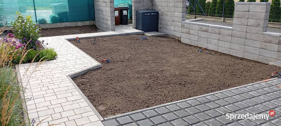 Ziemia sypka przesiana transport