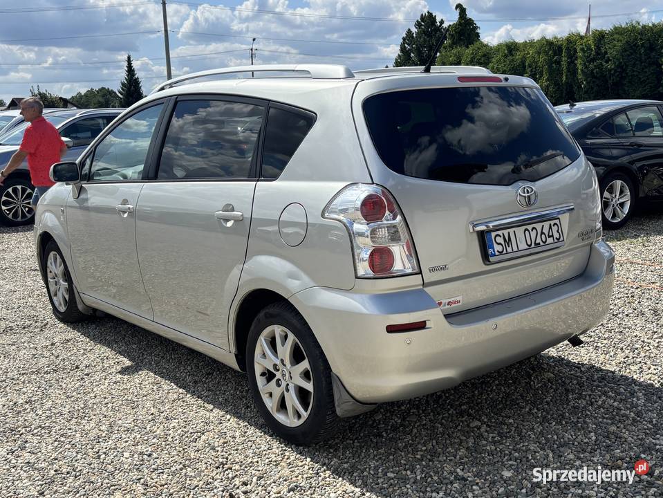 Toyota Corolla Verso 2008r Gwarancja przyciemniane szyby Samochody osobowe Paniówki