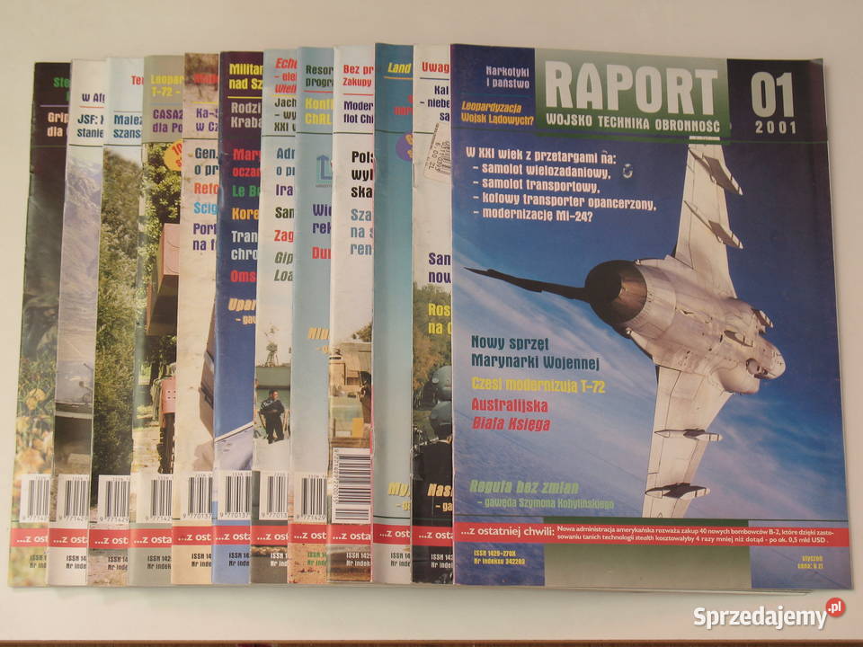 Raport WTO kompletny rocznik 2001 Wojsko i militaria Kraków