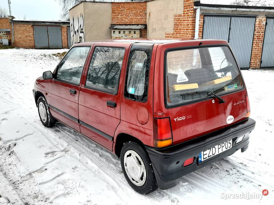 Zadbany i Zdrowy Daewoo Tico 130 przebiegu