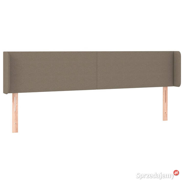 Zagłówek do łóżka z LED taupe 183x16x7888 Warszawa