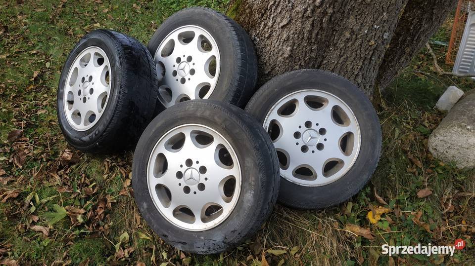 Felgi aluminiowe Mercedes W 202 W 124 7J 15 H2 Opony i felgi Wrocław