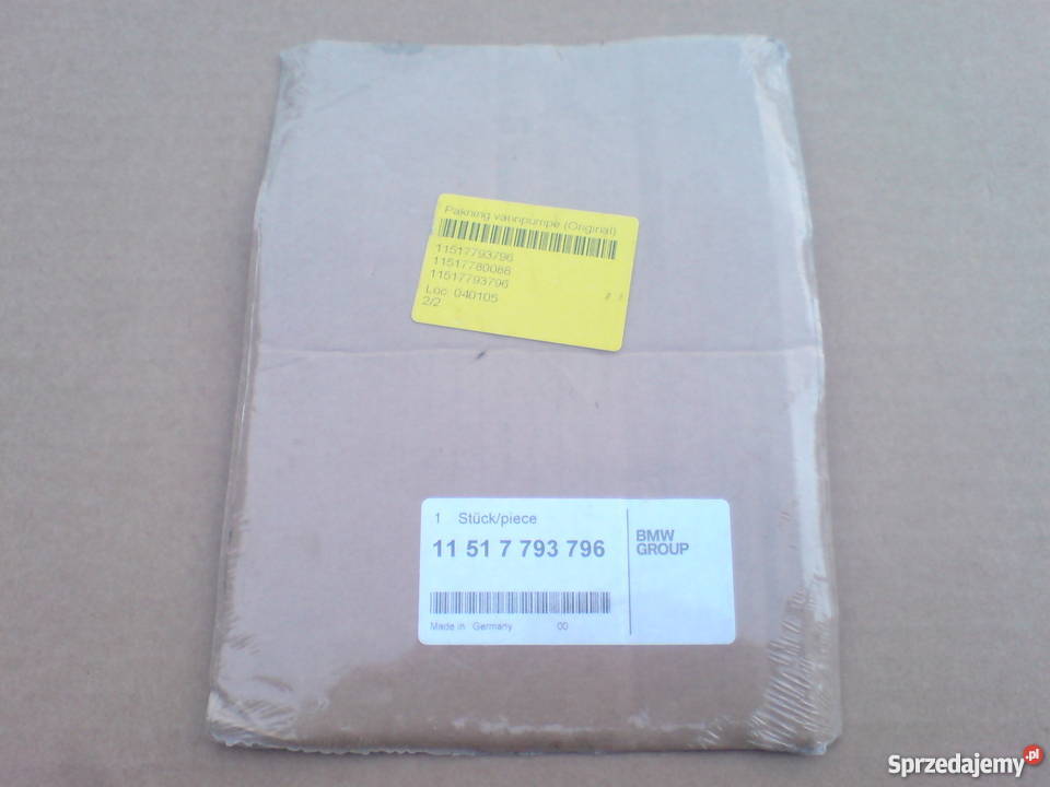 Uszczelka pompy wody 20 30 D BMW E38 E39 E46 E53 Koszalin