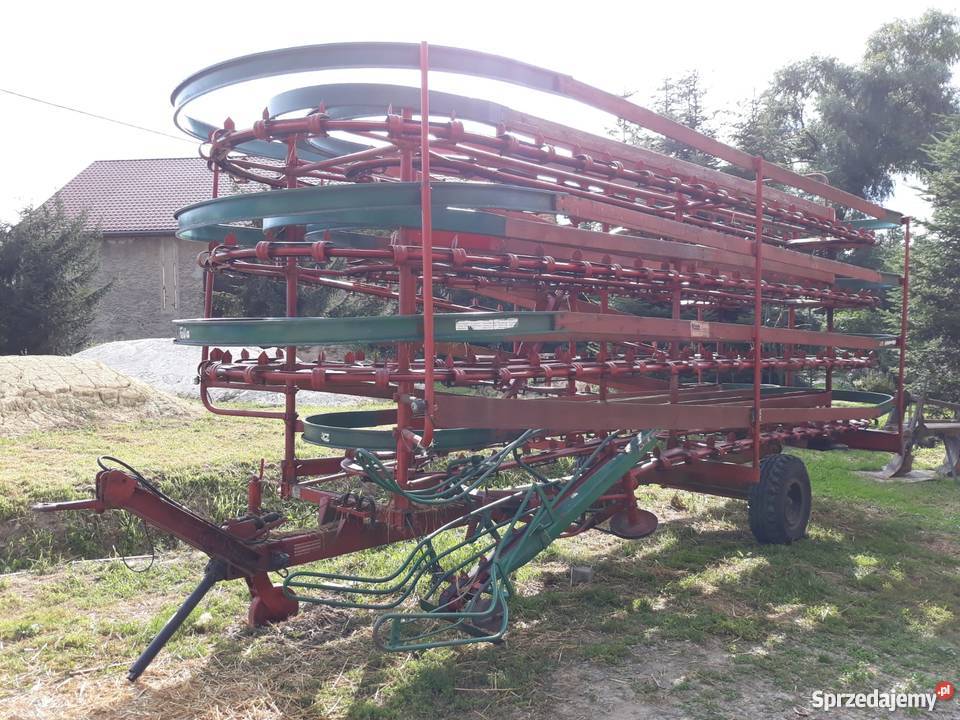 Przyczepa samozbierająca do małej kostki Kemper nieuszkodzony Strzelin