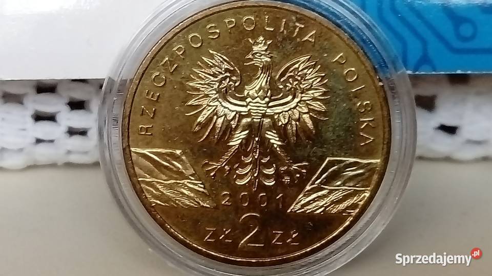 Moneta 2 2001 r Paz królowejSeria Zwierzęta Numizmatyka