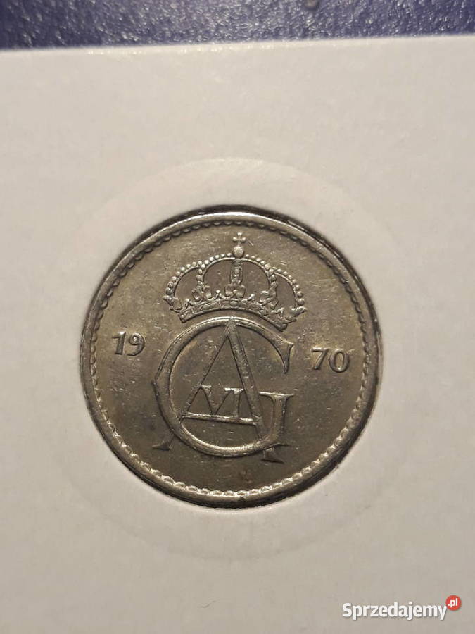 50 Ore Szwecja 1970 r Śliczne Konin