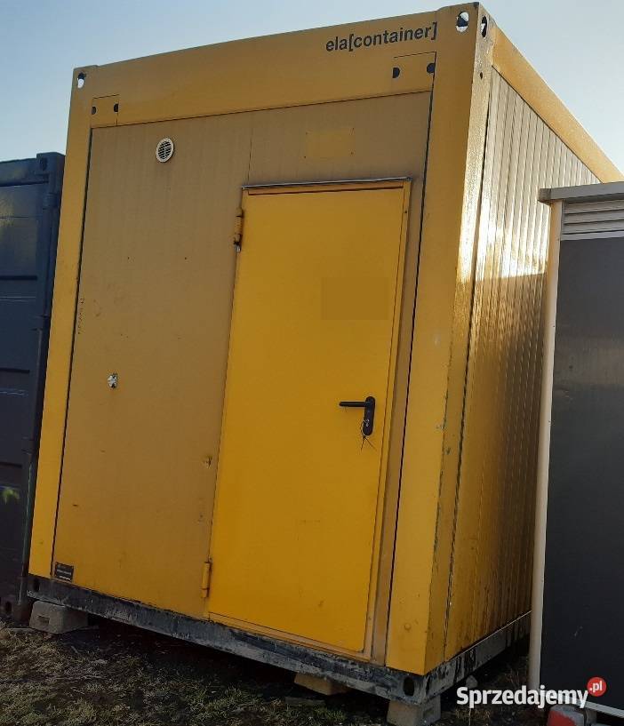 Kontener biurowy szatniowy 72500 żółty Swarzędz Pozostałe wielkopolskie