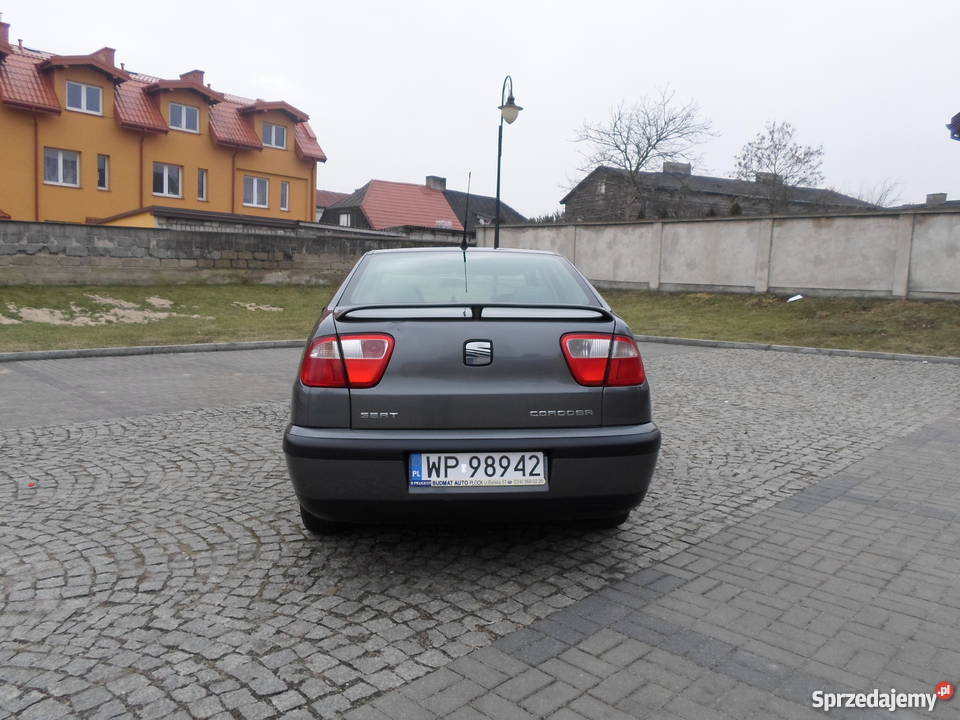 Seat Cordoba FL 14 B 2002 wspomaganie elektryka centralny zamek Cordoba mazowieckie Sierpc