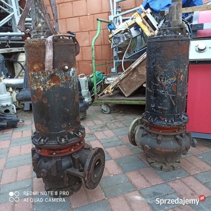 Pompa zatapialna szlamowa Górnicza Hidrostal Produkcja Nowy Tomyśl