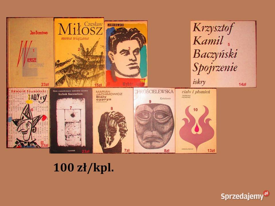 Julian Przyboś utwory poetyckie Przyboś poezje Łódź