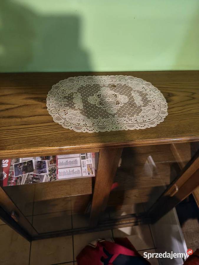 Komoda rozsuwana z drewna dębowego wielkopolskie Jarocin