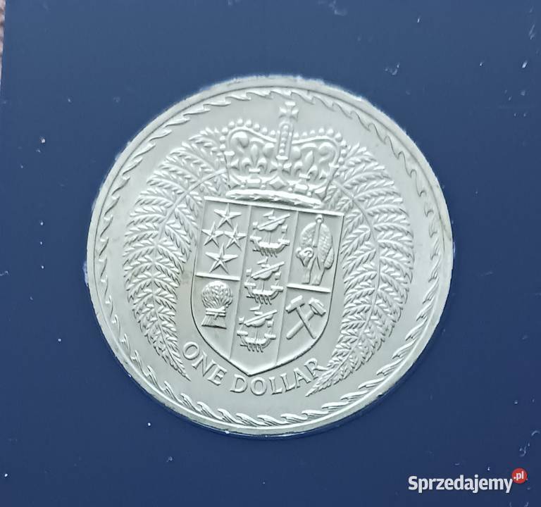 1 Dolar Nowa Zelandia 1967 r Mennicze oryginał Konin sprzedam