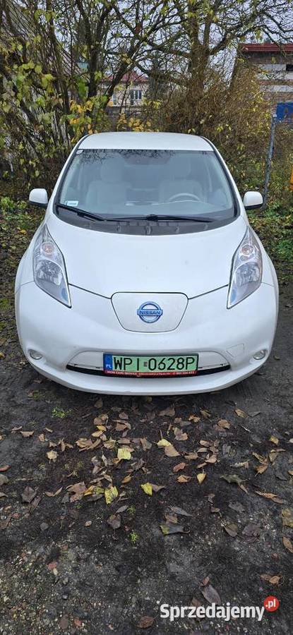 Nissan Leaf 2016 30Kwh Pompa Ciepłapakiet zimowy Zarejestrowany w Polsce Lublin