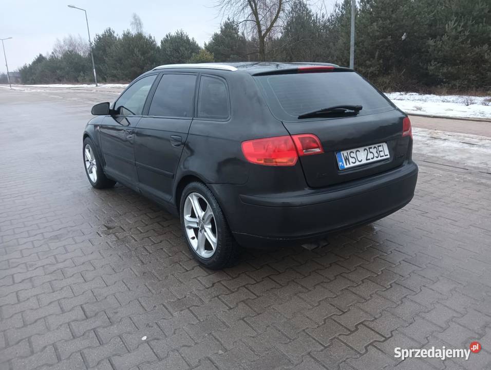 Audi a3 8p 20 Tdi alcantara navi tempomat Sochaczew