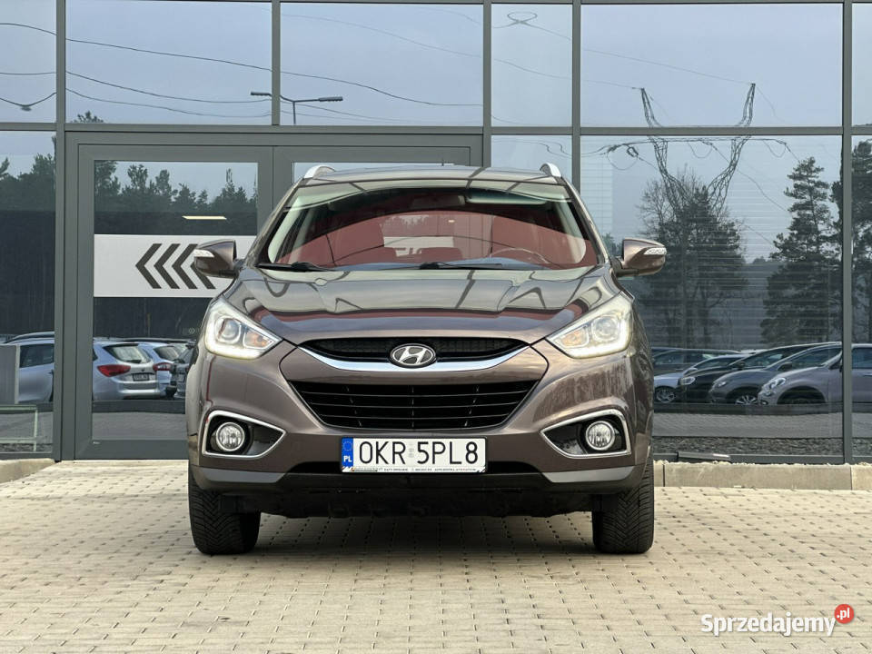 Hyundai ix35 Półskóra Grzane fotele Climatronic światła przeciwmgielne opolskie Kąty Opolskie