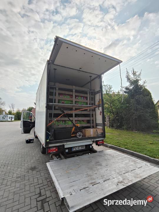 Usługi transportowe Auto z windą Poznań Przewóz wielkopolskie