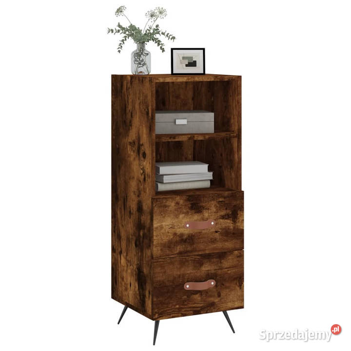 Szafka przydymiony dąb 345x34x90 materiał Warszawa