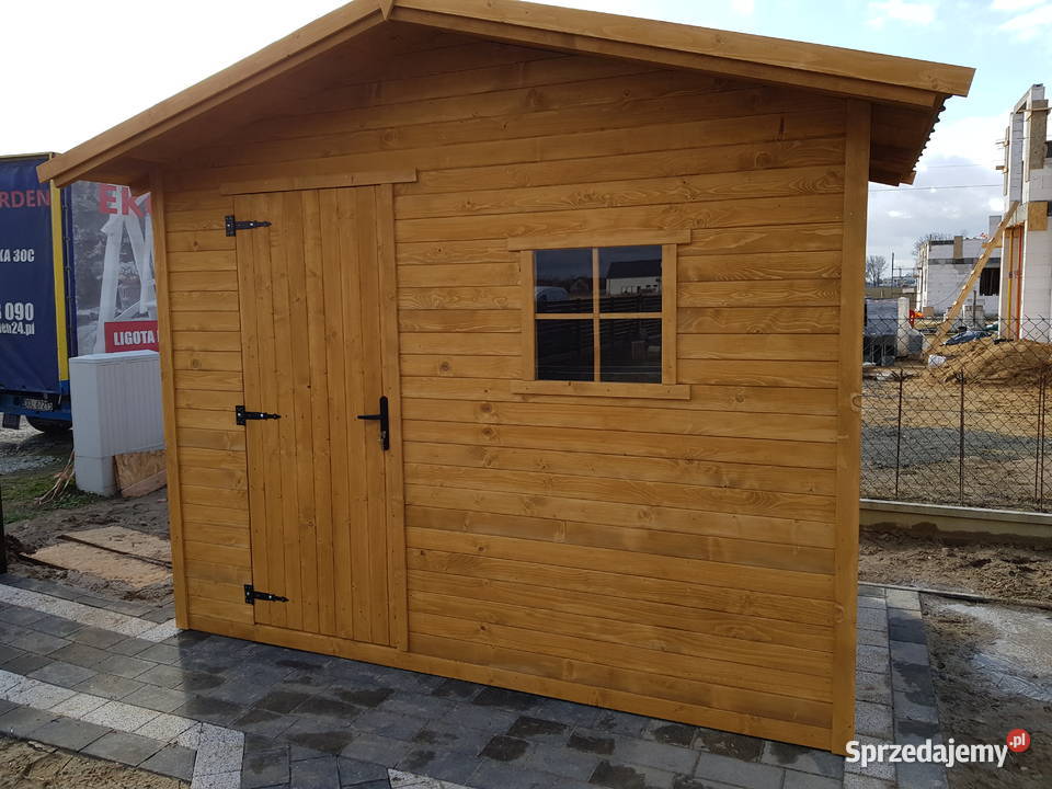 Domek ogrodowy narzędziowy 3x2 montaż w kraj Łódź