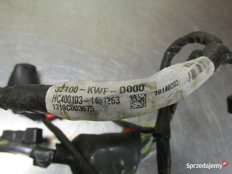 Instalacja elektryczna Honda CBF 125 12r Sandomierz