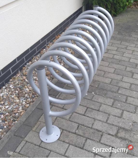 stojak na rowery na rower rowerowy Spiralny 125 śląskie Strzebiń