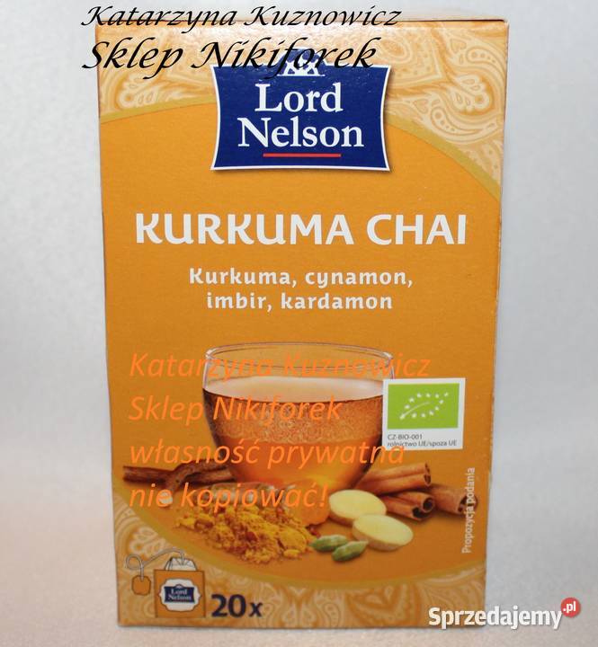 Lord Nelson herbata chai 20 t ziołowa Stare Miasto