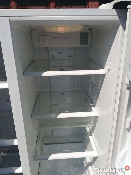 odówka Samsung Side by Side biały połysk stan sprzedam