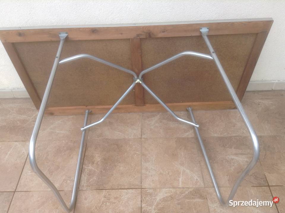 Stolik turystyczny składany na stelażu Krzesełka i leżaki