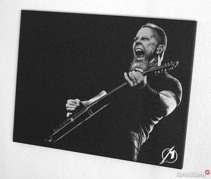 Ręcznie rzeźbiony w blasze James Hetfield Sandomierz sprzedam