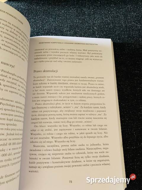 Potęga pewności siebie Bryan Tracy motywacja, rozwój osobisty Warszawa