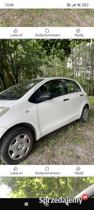 Toyota Yaris 10 2007r oszczędne auto Kulik