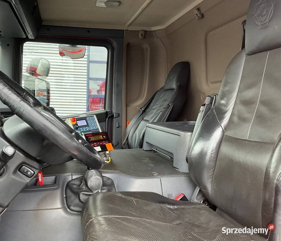 Smieciarka Geensik Norba Eur 6 Scania P450 Warszawa