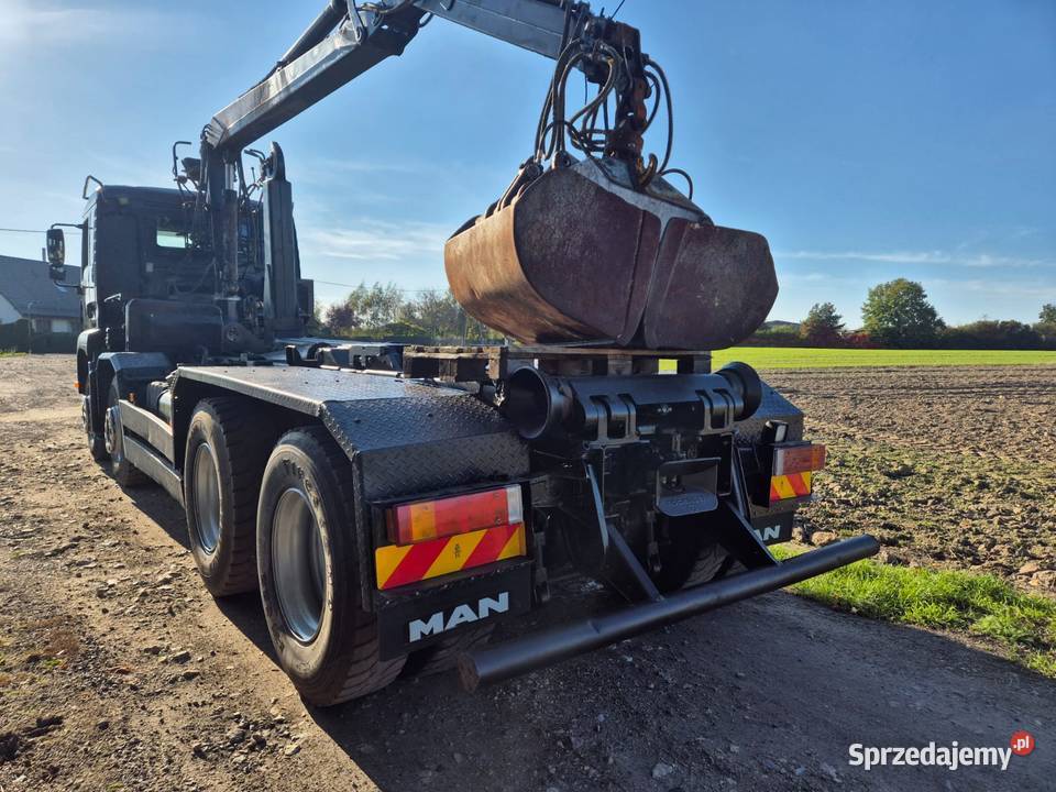 MAN Tga 32460 8x4 Loglift czerpak Hakowiec Pleszew