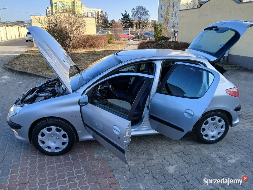 Peugeot 206 lift 20032004bez korozji 11 benzyna poduszka powietrzna kujawsko-pomorskie sprzedam